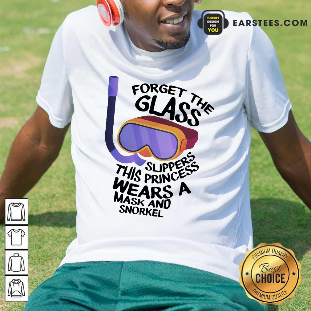 Hot Forget The Glass Slippers This Princess Wears A Mask And Snorkel Scuba Diving Shirt