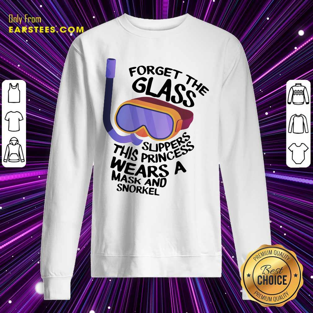 Hot Forget The Glass Slippers This Princess Wears A Mask And Snorkel Scuba Diving Shirt - Image 5