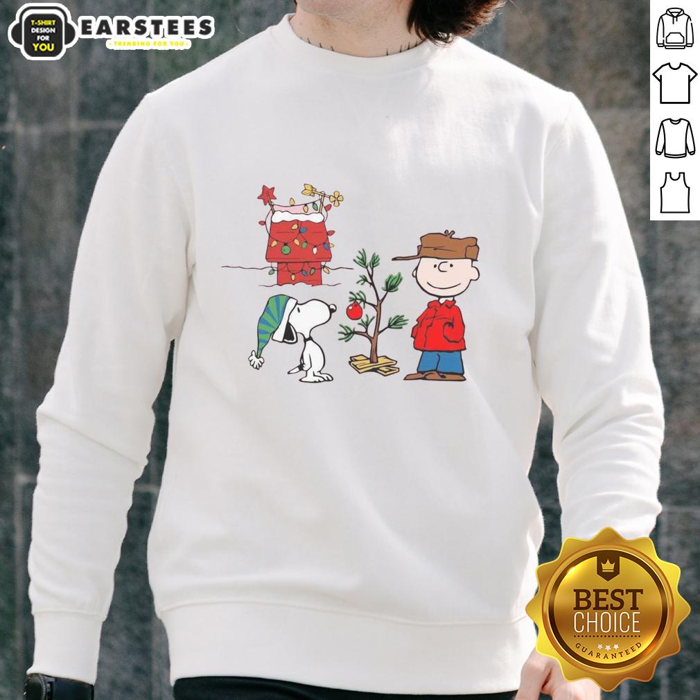Good Classic Christmas A Very Charlie Brown Tree T-Shirt - Image 5