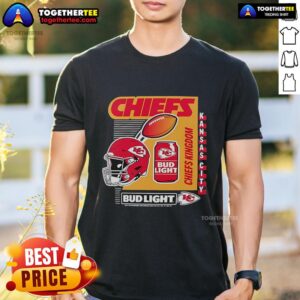 Official Kansas City Chiefs Bud Light Kingdom T-Shirt
