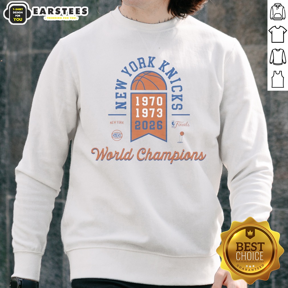 Awesome New York Knicks 1970 1973 2026 World Champions Finals Basketball Team Shirt - Image 4