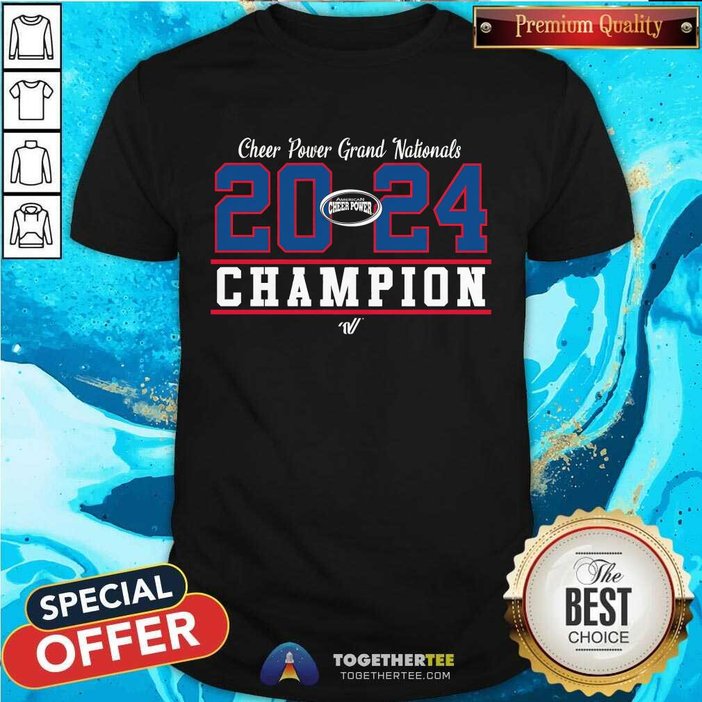 2024 ACP American Cheer Power Grand Nationals Champion T-shirt