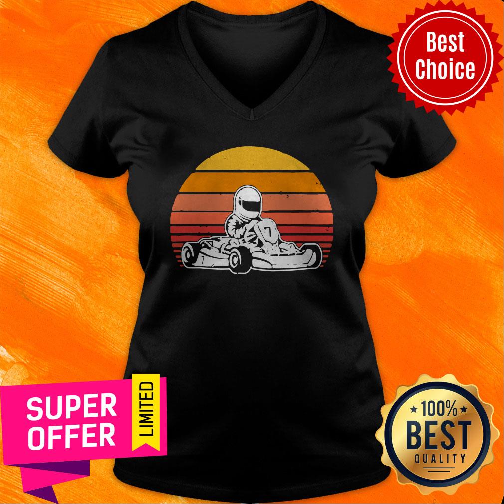 Official Car Racing Go-Kart Vintage Shirt - Image 4