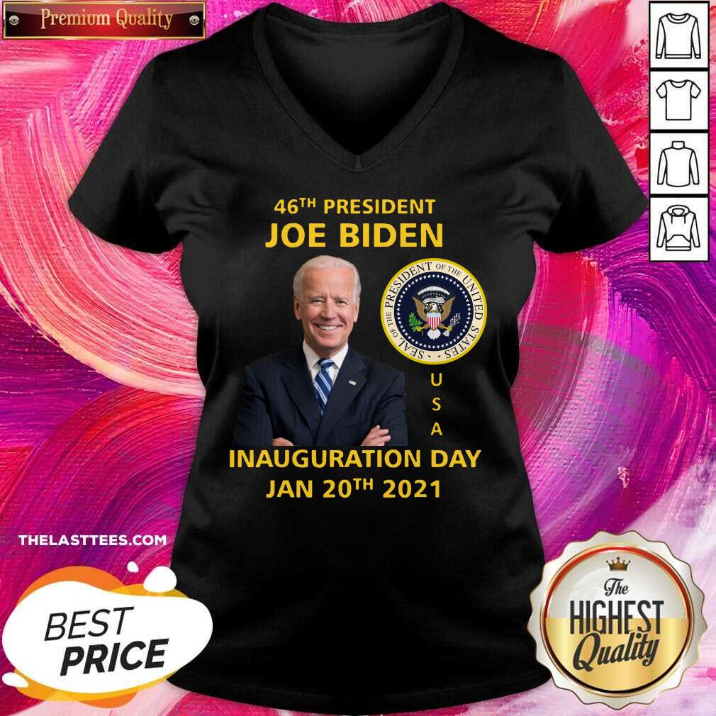 Good 46th President United States Joe Biden VP Harris Inauguration Day Shirt - Image 3