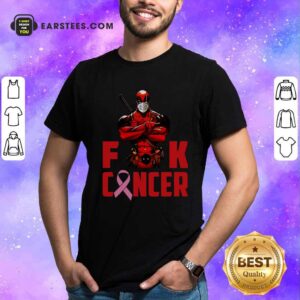 Happy Deadpool Fuck Cancer Shirt