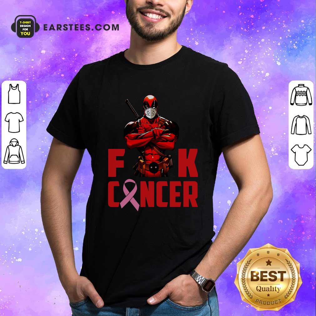Happy Deadpool Fuck Cancer Shirt