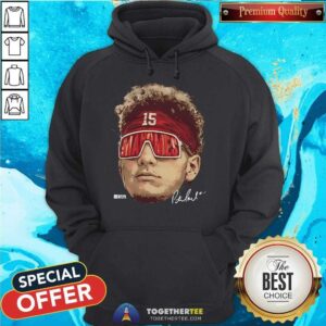 Alternative view of Funny Patrick Mahomes Kansas City Sunglasses T-Shirt