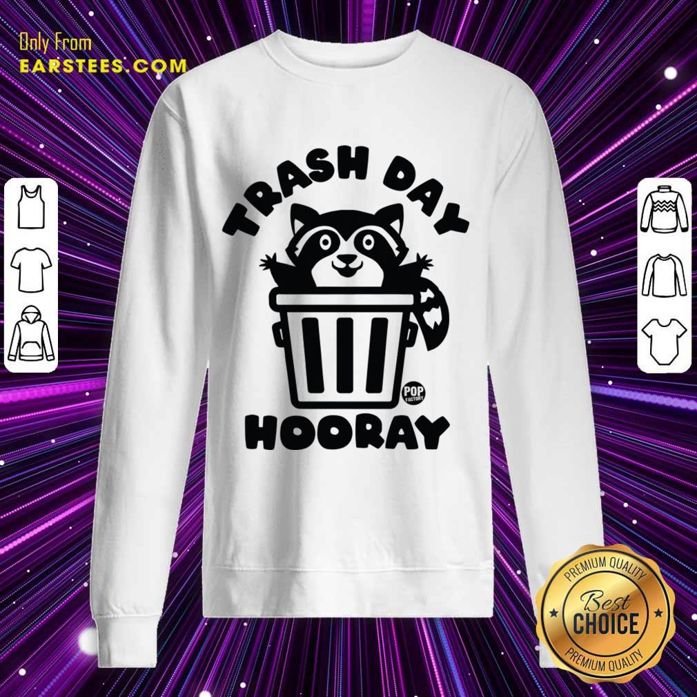 Trash Day Hooray Raccoon Shirt - Image 4