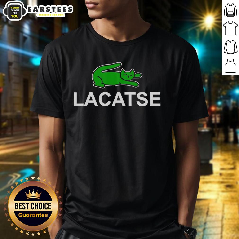 Good Lacatse Cat Logo Parody T-Shirt