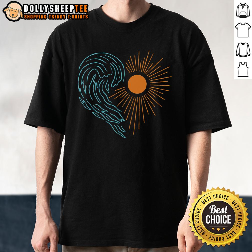 Nice Ocean Heart T-Shirt