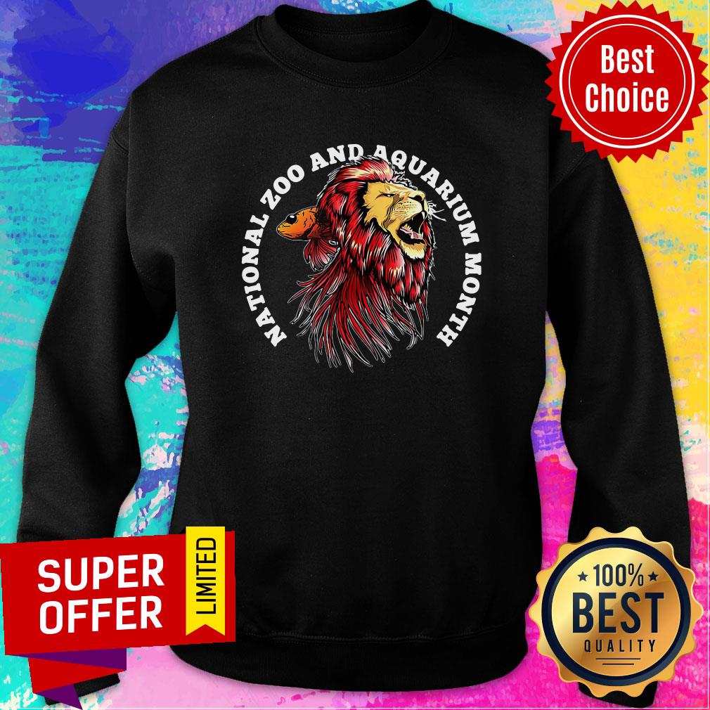 Awesome National Zoo And Aquarium Month Shirt - Image 4