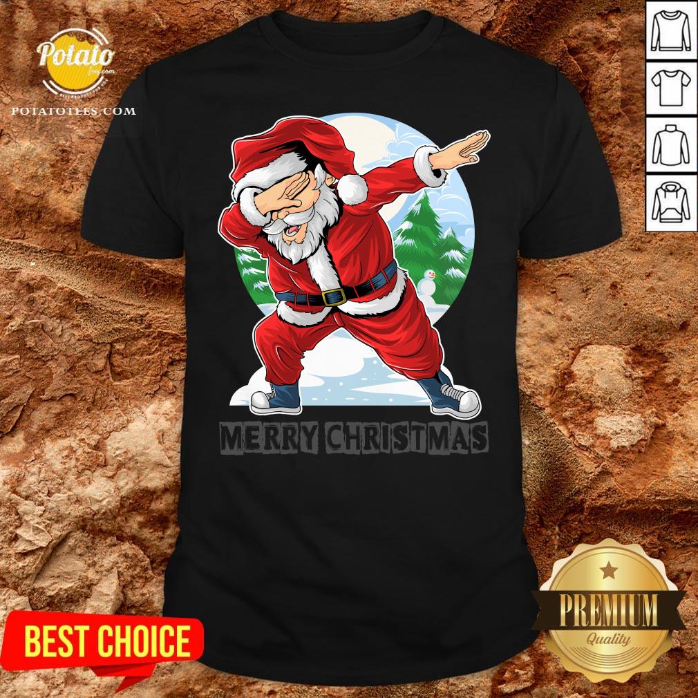 Beautiful Santa Christmas Boys Kids Shirt