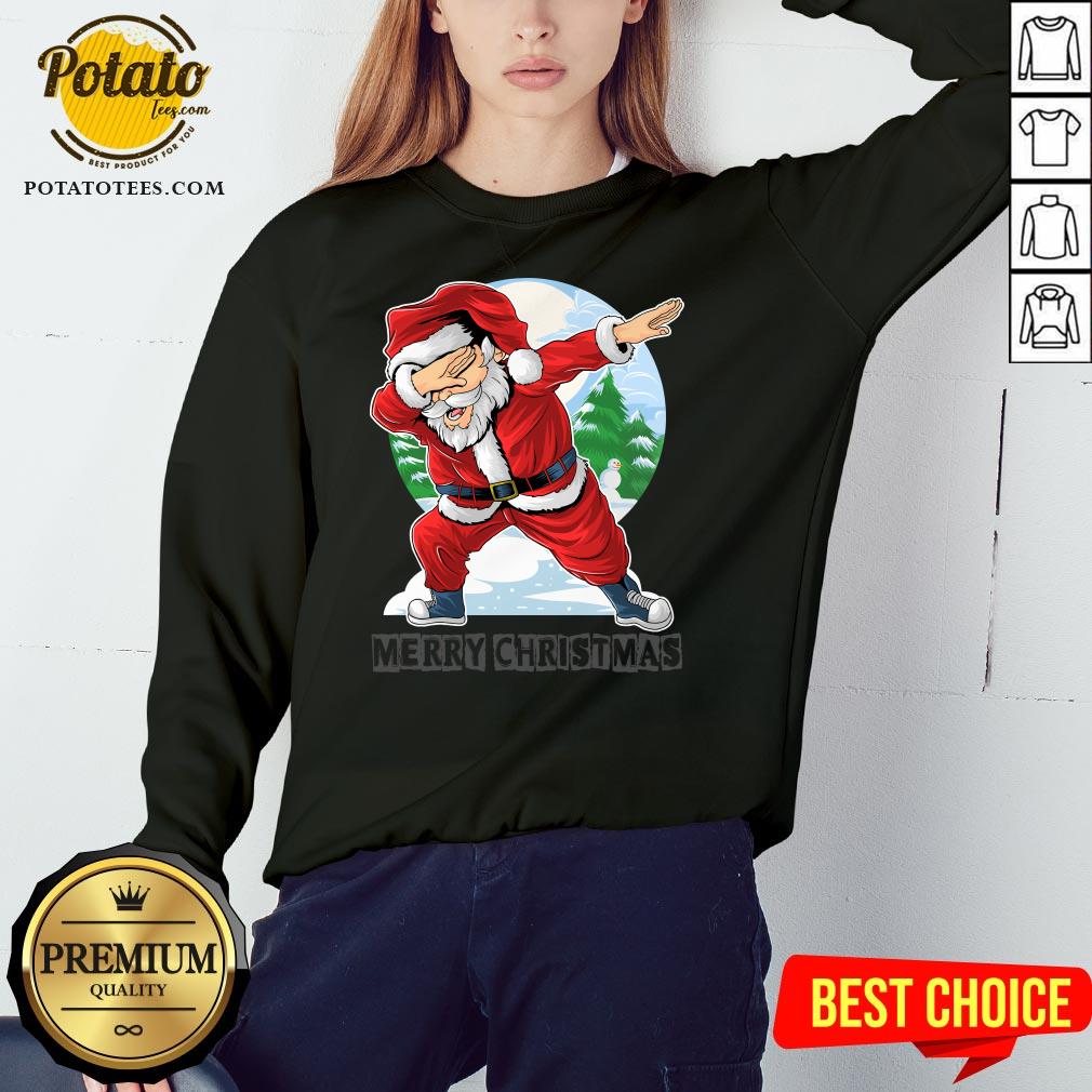 Beautiful Santa Christmas Boys Kids Shirt - Image 4