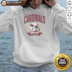 Alternative view of Nice Arizona Cardinals Historic Prime Play T-Shirt