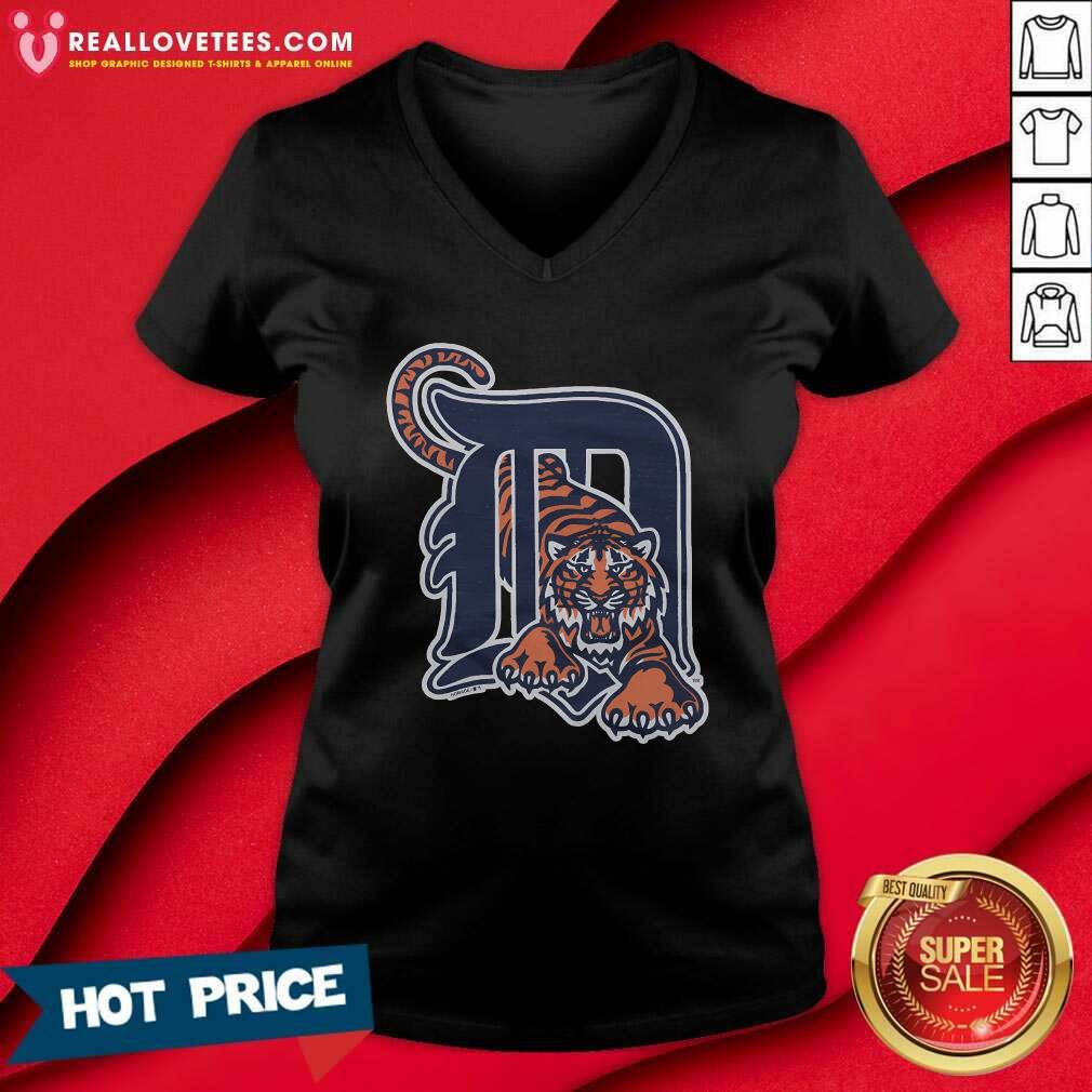 Detroit Tigers Alternate Logo T-shirt - Image 2