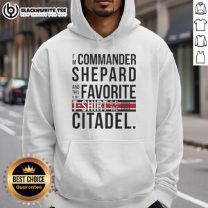 Alternative view of Original I'm Commander Shepard And This Is My Favorite Shirt On The Citadel T-Shirt