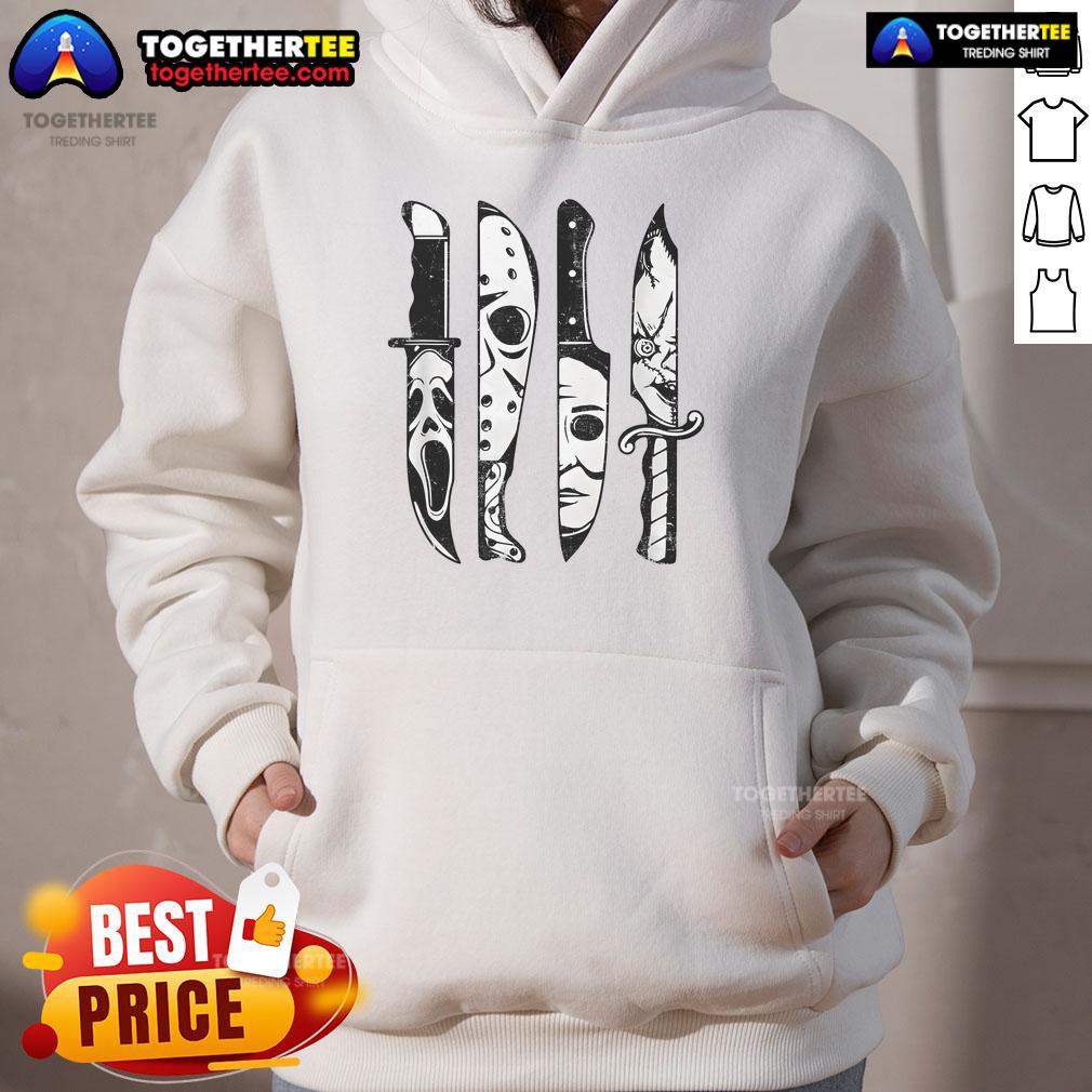 Top Scary Horror Movies Halloween Costume T-Shirt - Image 2