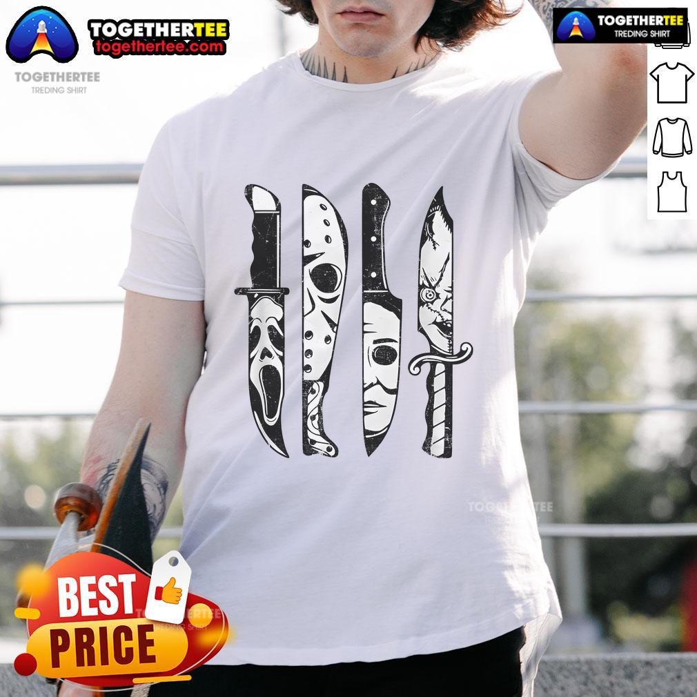Top Scary Horror Movies Halloween Costume T-Shirt