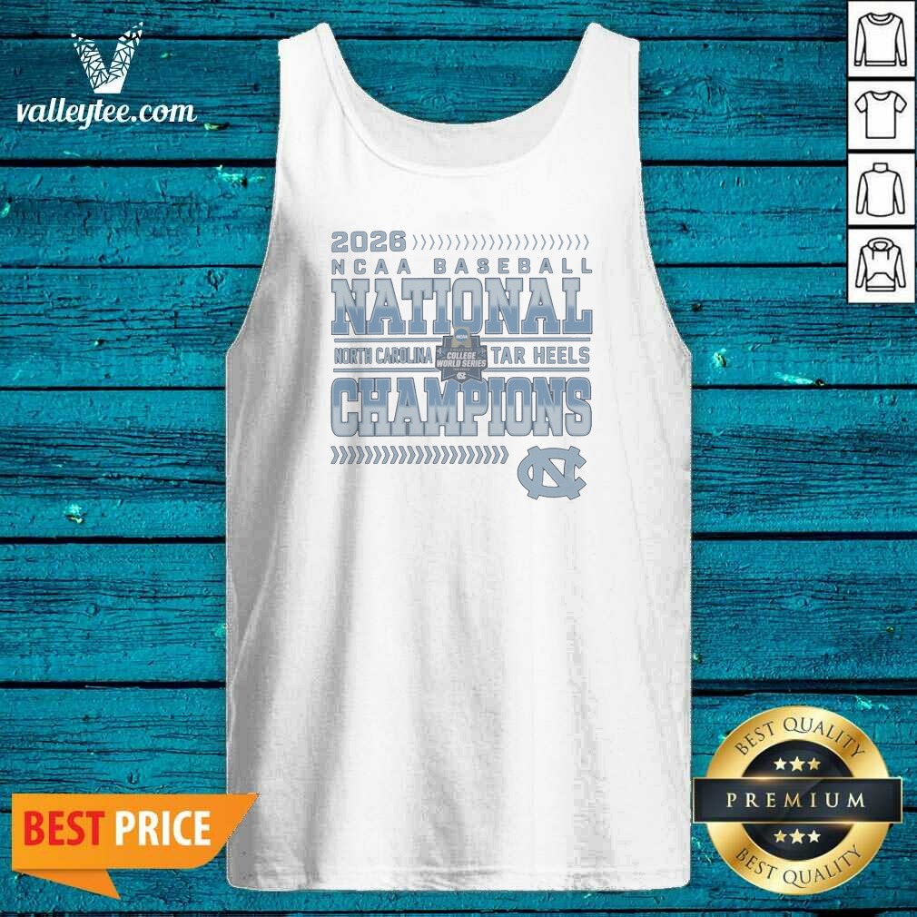 Official Top 2026 NCAA Baseball National Champions North Carolina Tar Heels Shirt - Image 4