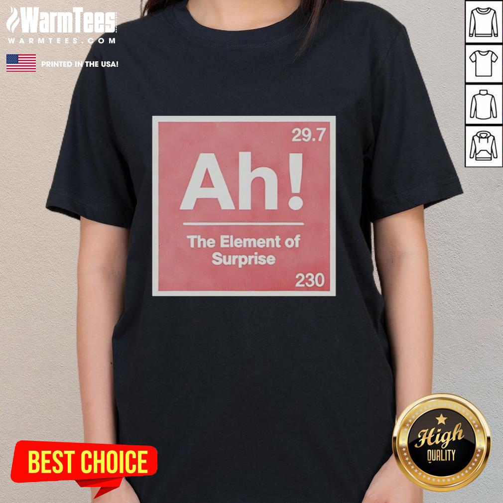 Good The Element Of Surprise 230 Ah 29 7 Sci-Fi Movie T-Shirt - Image 3