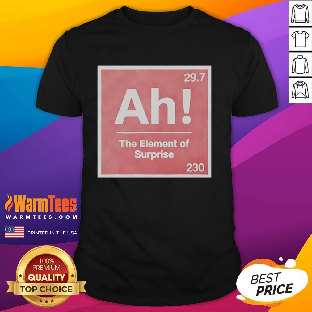 Good The Element Of Surprise 230 Ah 29 7 Sci-Fi Movie T-Shirt