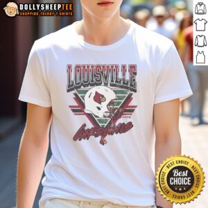 Funny Louisville Cardinals Triangle Vintage T-Shirt