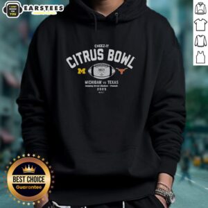 Alternative view of Awesome 2025 Cheez-It Citrus Bowl Michigan Wolverines Vs Texas Longhorns Logo T-Shirt