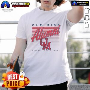 Good Ole Miss Retro Stripe Alumni Oxford Hotty Toddy T-Shirt