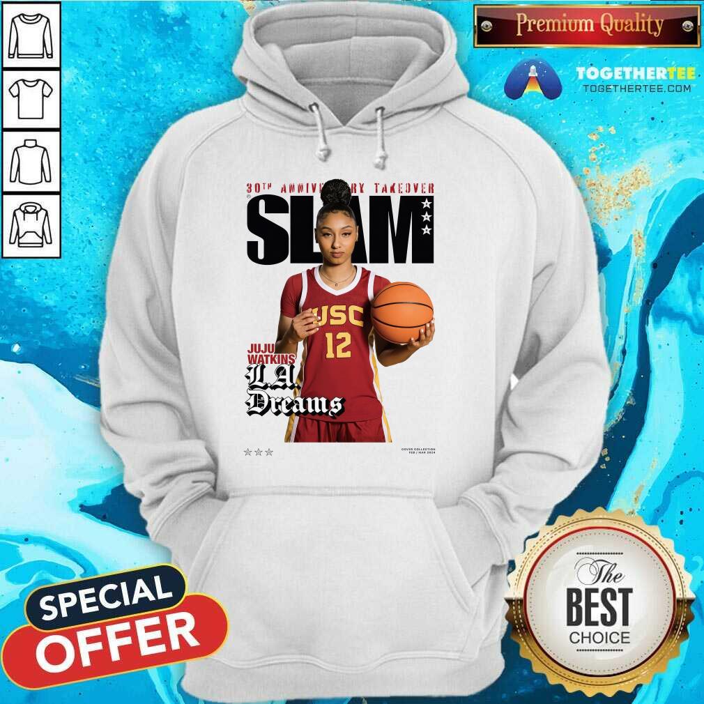SLAM Cover 30th Anniversary Takeover Juju Watkins LA Dreams T-shirt - Image 5