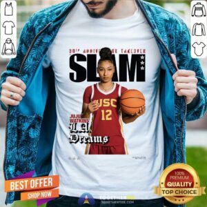 SLAM Cover 30th Anniversary Takeover Juju Watkins LA Dreams T-shirt