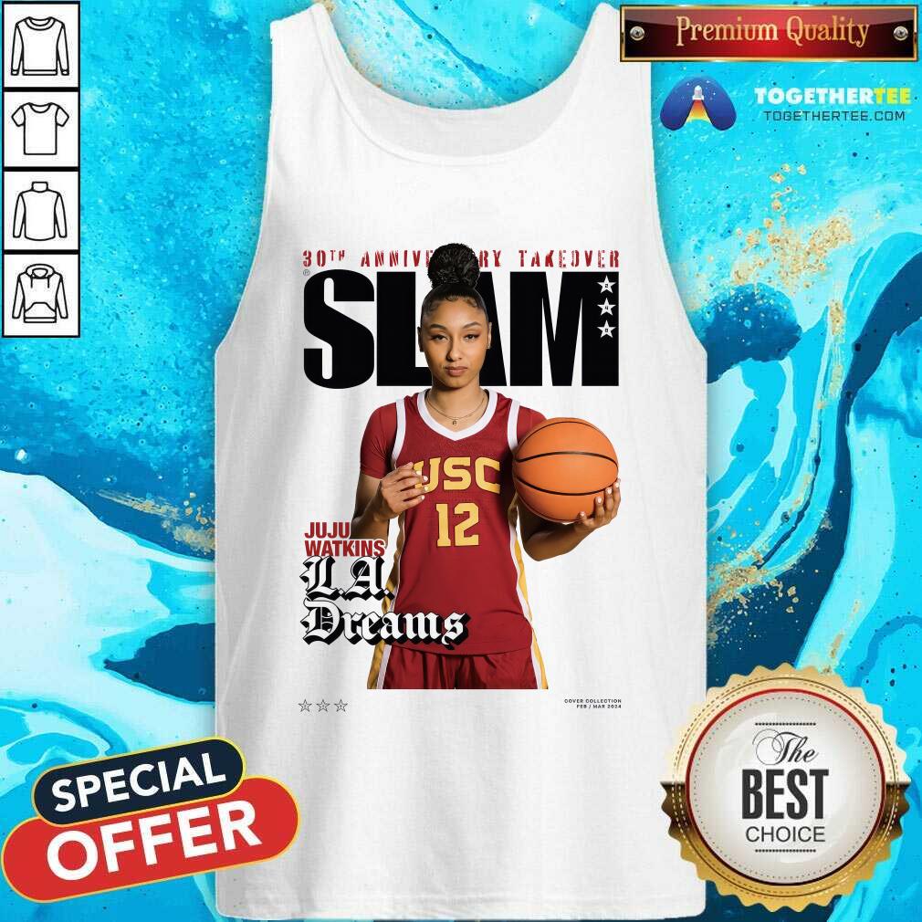 SLAM Cover 30th Anniversary Takeover Juju Watkins LA Dreams T-shirt - Image 3