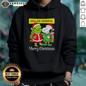 Alternative view of Awesome Dollar General X Grinch And Snoopy Merry Christmas T-Shirt