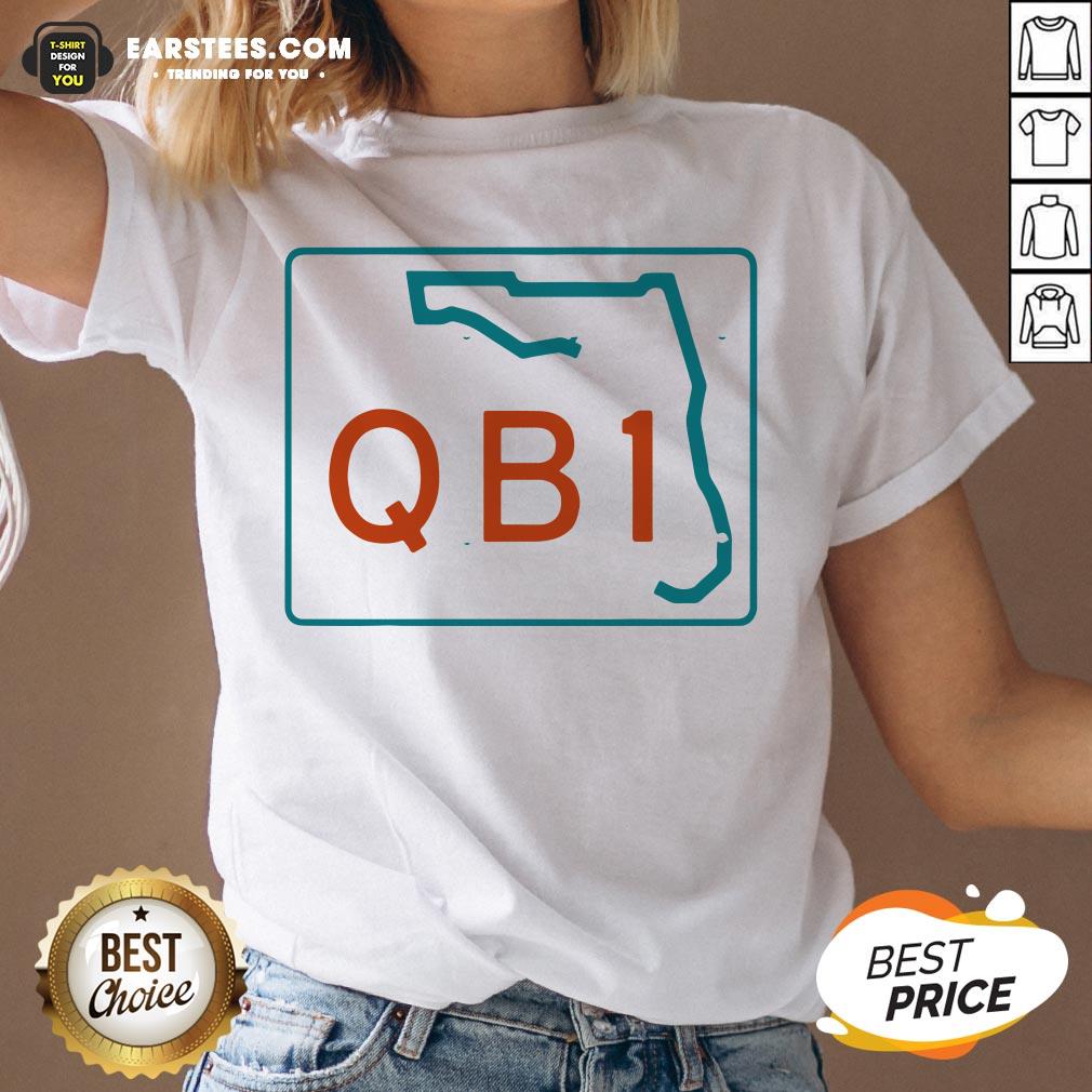 Official Miami QB1 – Miami Football 2020 Shirt - Image 3