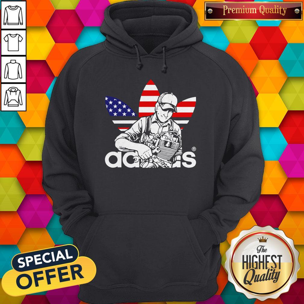 Premium Adidas America Machine Addict Shirt - Image 3
