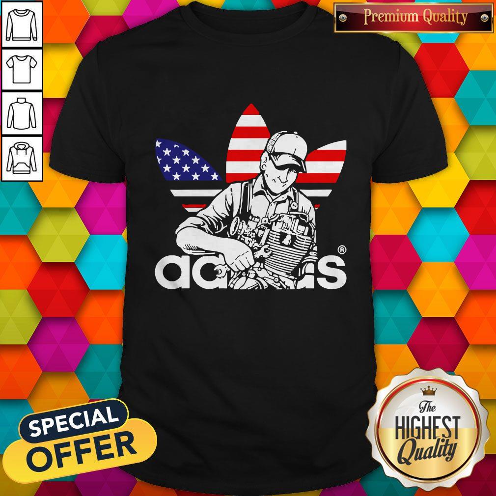 Premium Adidas America Machine Addict Shirt