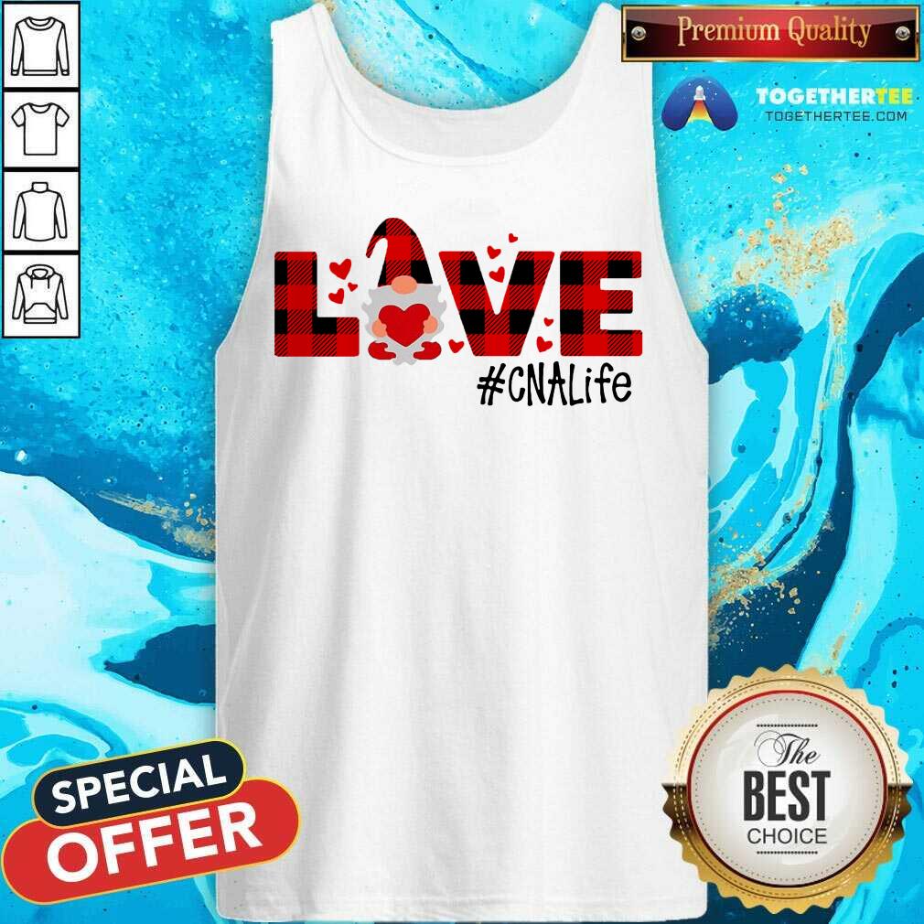 Original Gnome Love Valentine CNA Life Shirt - Image 3
