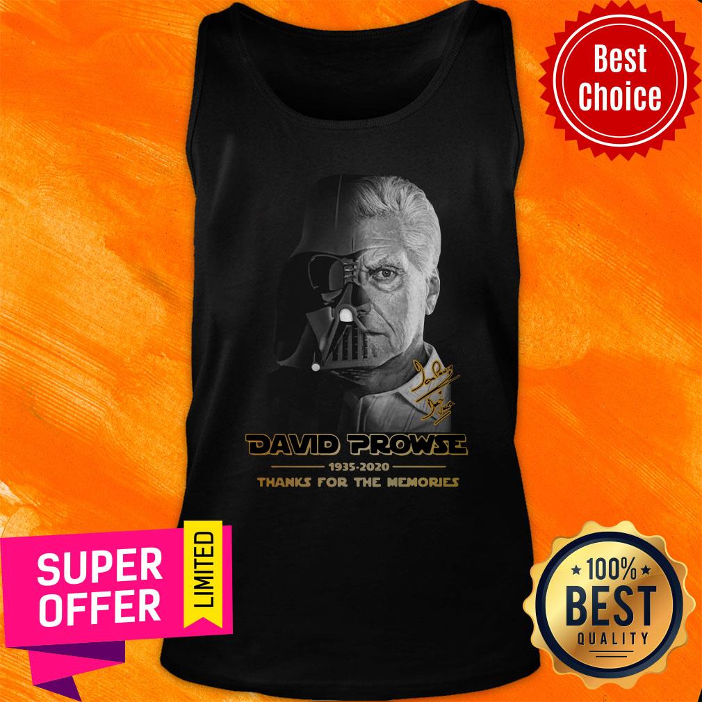 Funny David Prowse 1935 2021 Thanks For The Memories Shirt - Image 3