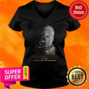 Alternative view of Funny David Prowse 1935 2021 Thanks For The Memories Shirt