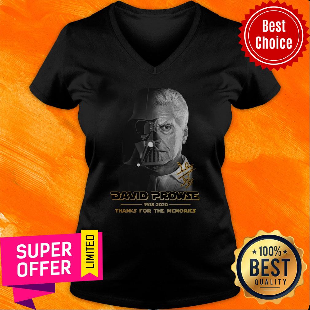 Funny David Prowse 1935 2021 Thanks For The Memories Shirt - Image 2