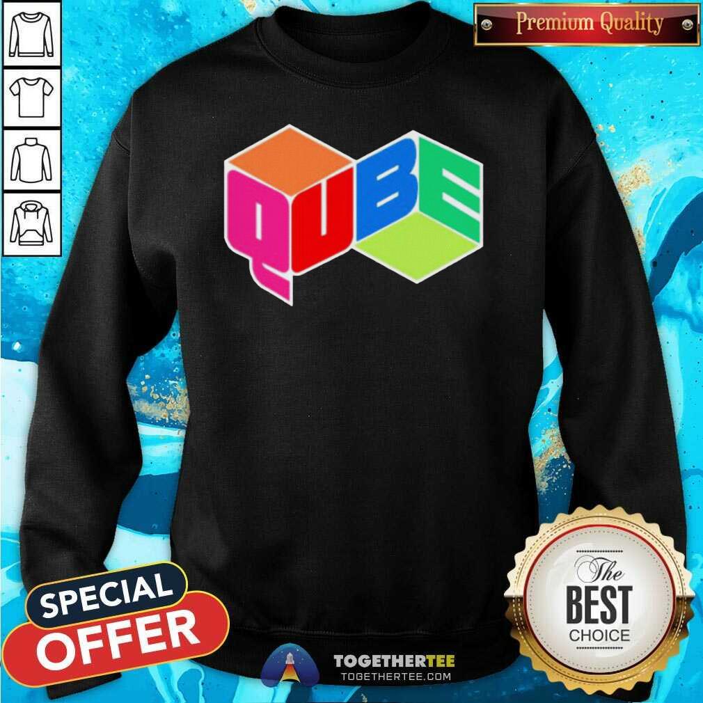 Awesome Qube Cable Tv T-shirt - Image 4