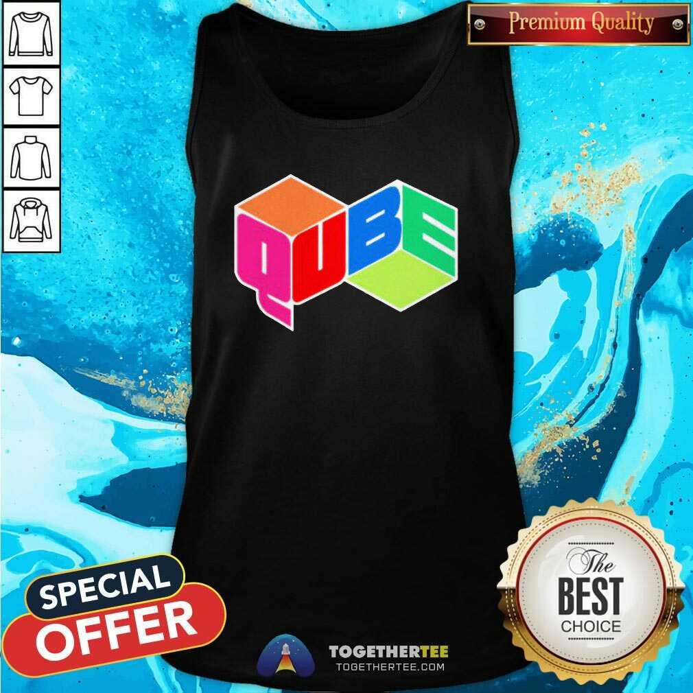 Awesome Qube Cable Tv T-shirt - Image 3