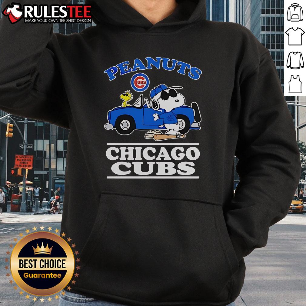 Cute Snoopy Peanuts X Chicago Cubs For Fans 2025 T-Shirt - Image 2