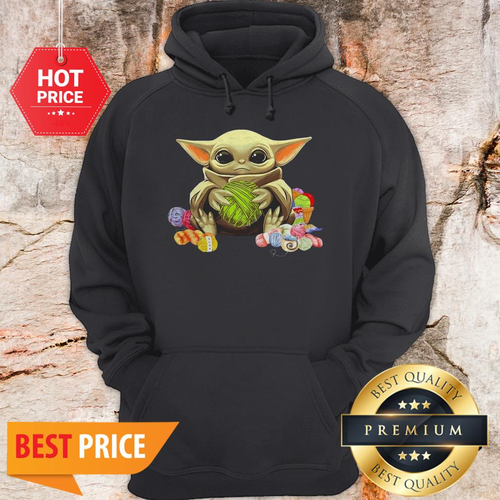 Official Star Wars Baby Yoda Hug Wool Roll Shirt - Image 5