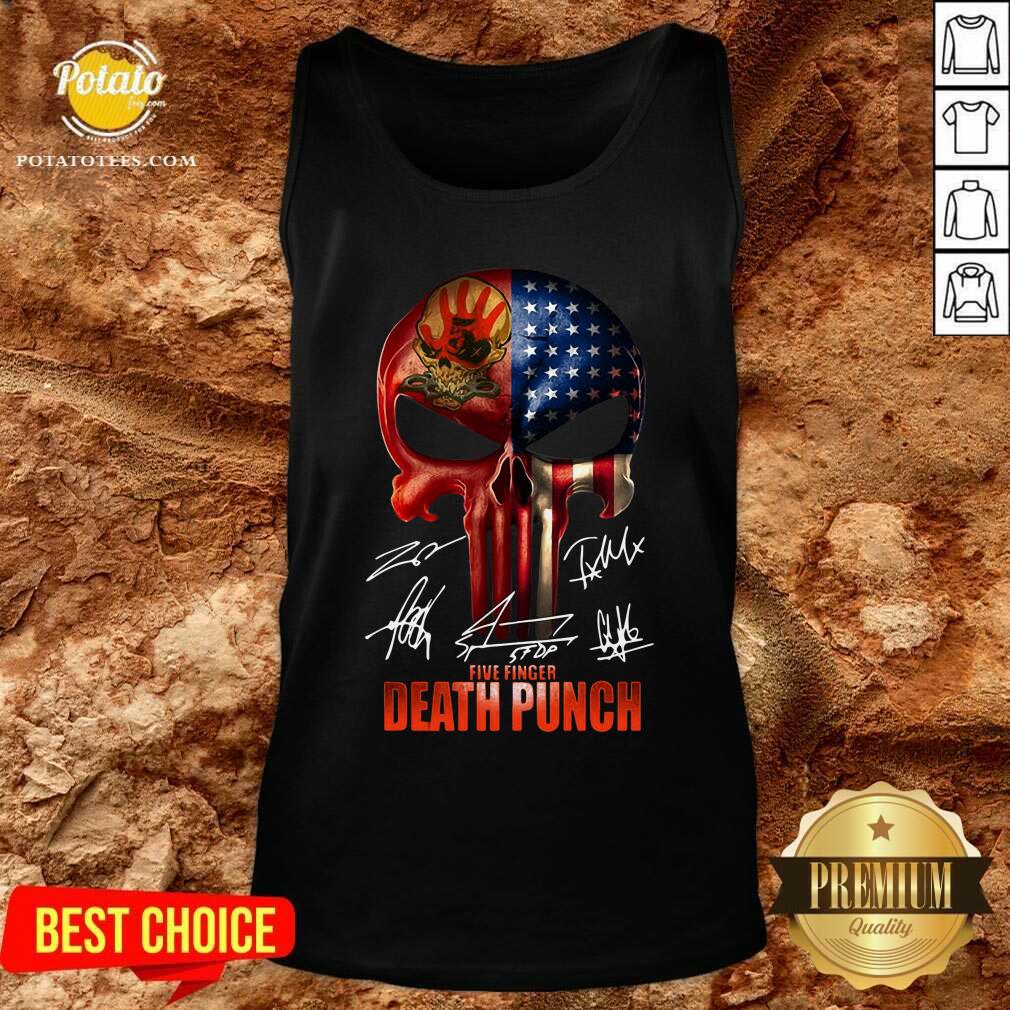 Pretty Five Finger Death Punch Skull Shirt - Image 4