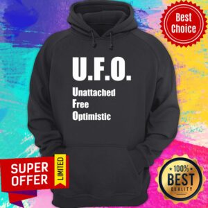 Alternative view of UFO Unattached Free Optimistic Shirt