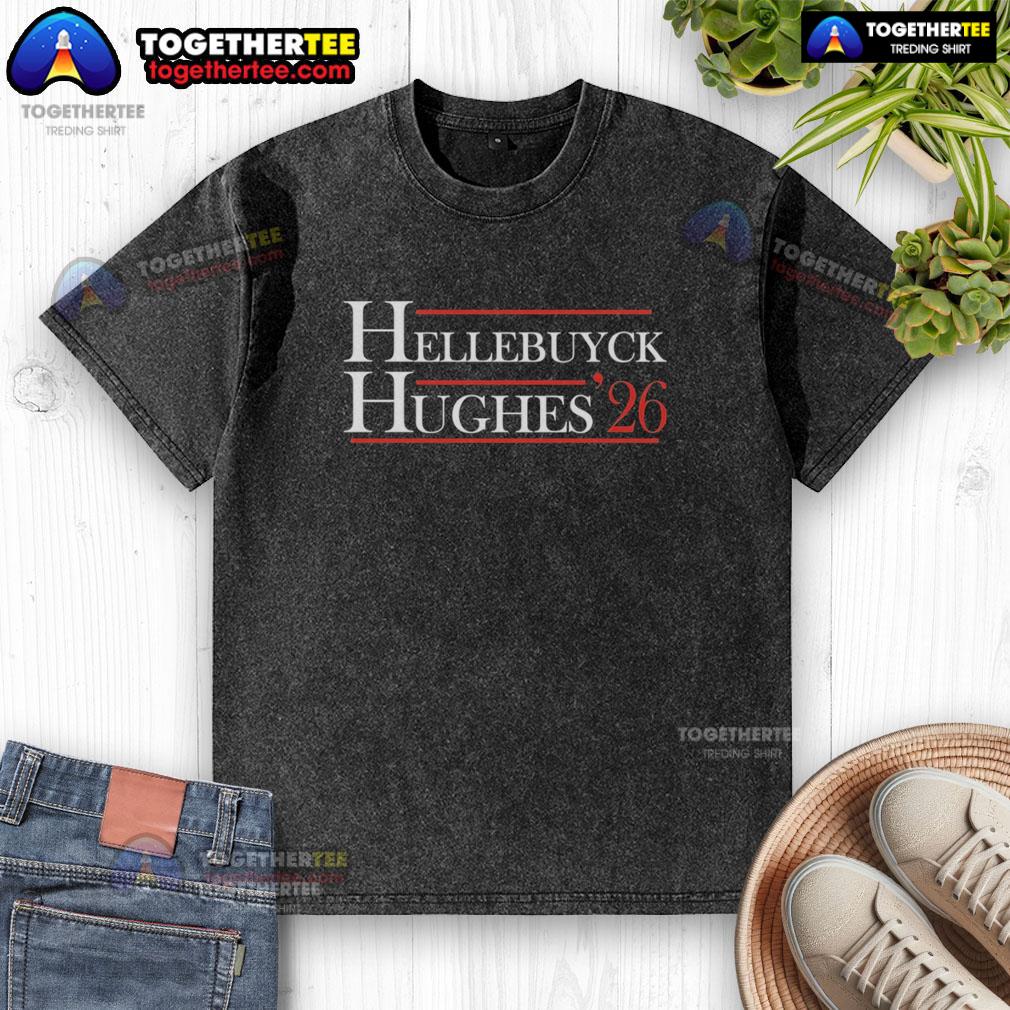 Original Connor Hellebuyck And Jack Hughes Led Team USA 2026 Milan Cortina Olympics T-Shirt - Image 6
