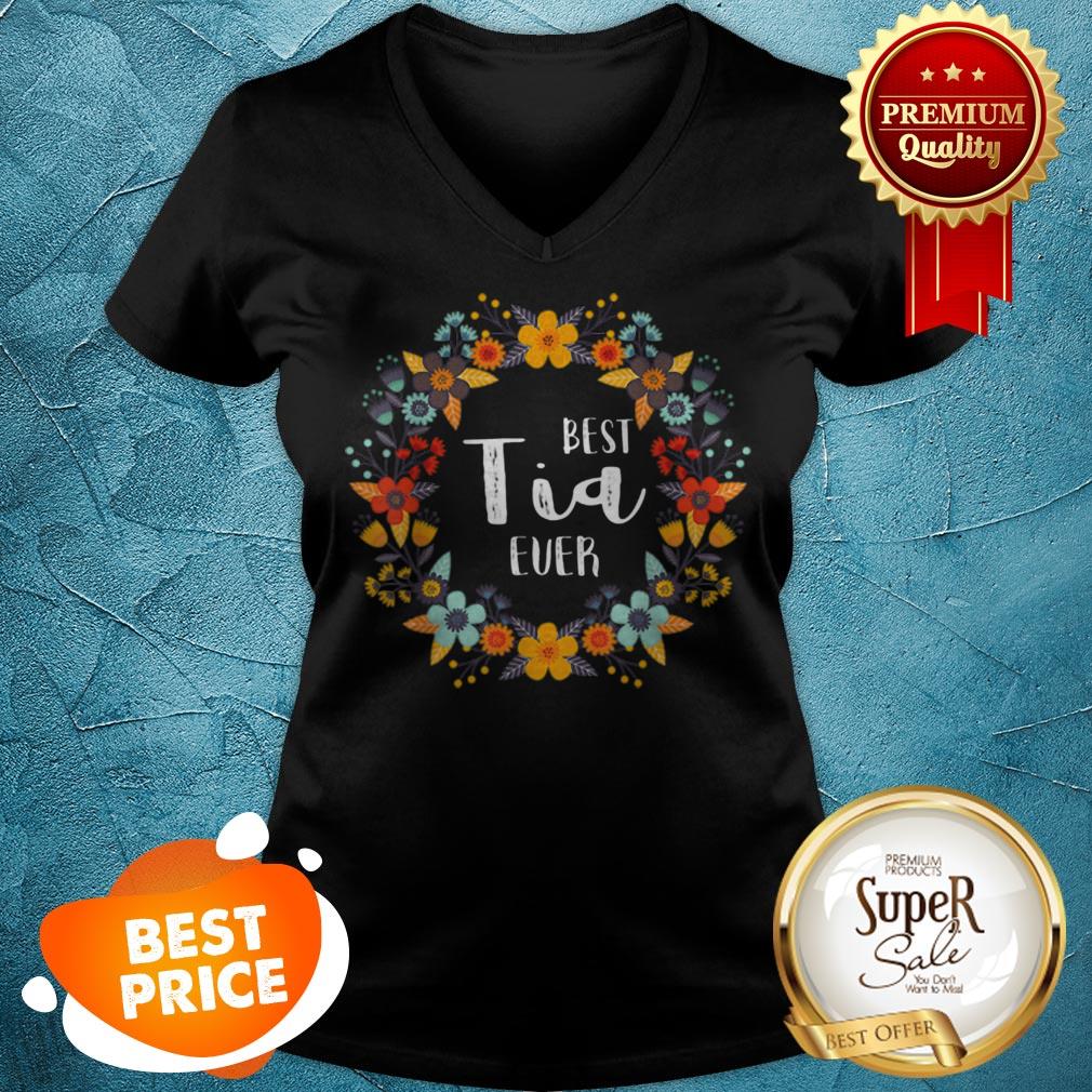 Top Mothers Day- Best Tia Ever Shirt - Image 5