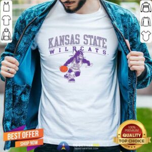 Tom Basketball Kansas State Wildcats Vintage T-shirt