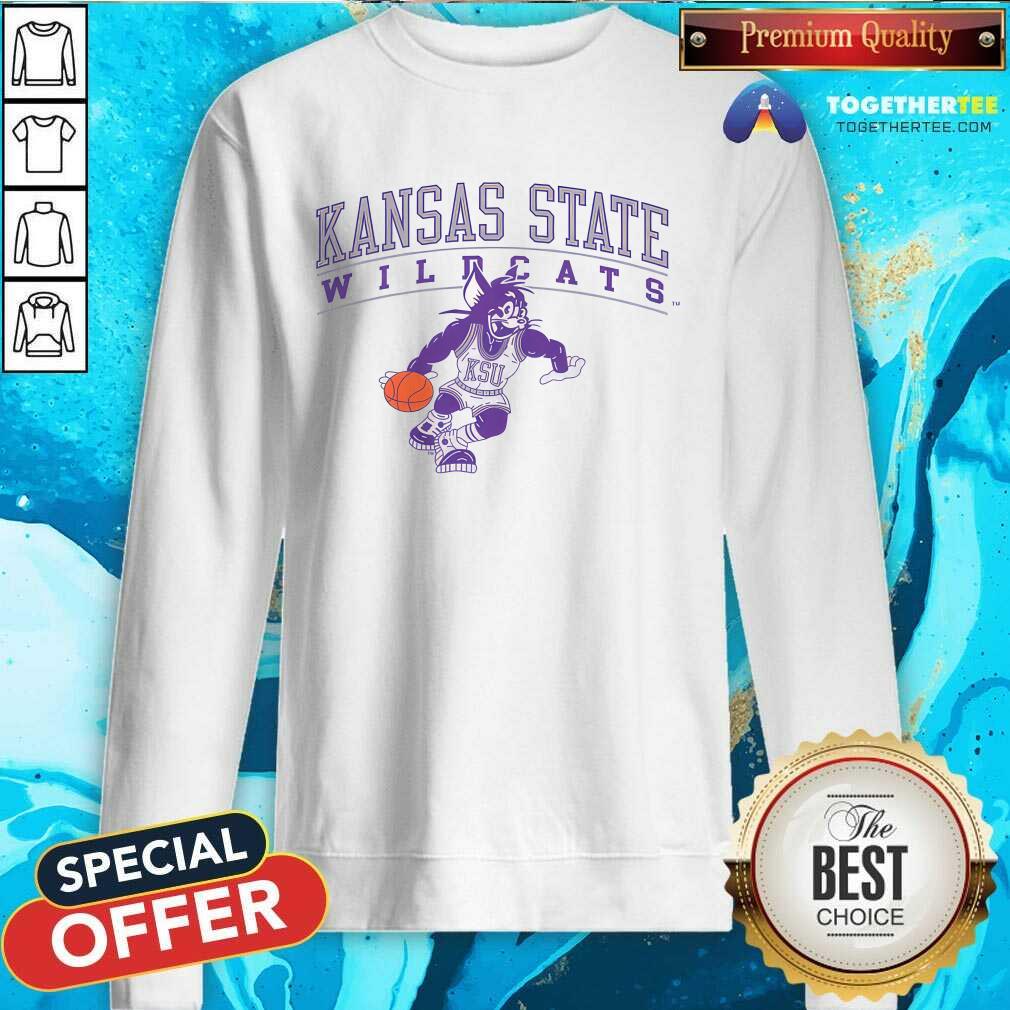 Tom Basketball Kansas State Wildcats Vintage T-shirt - Image 4