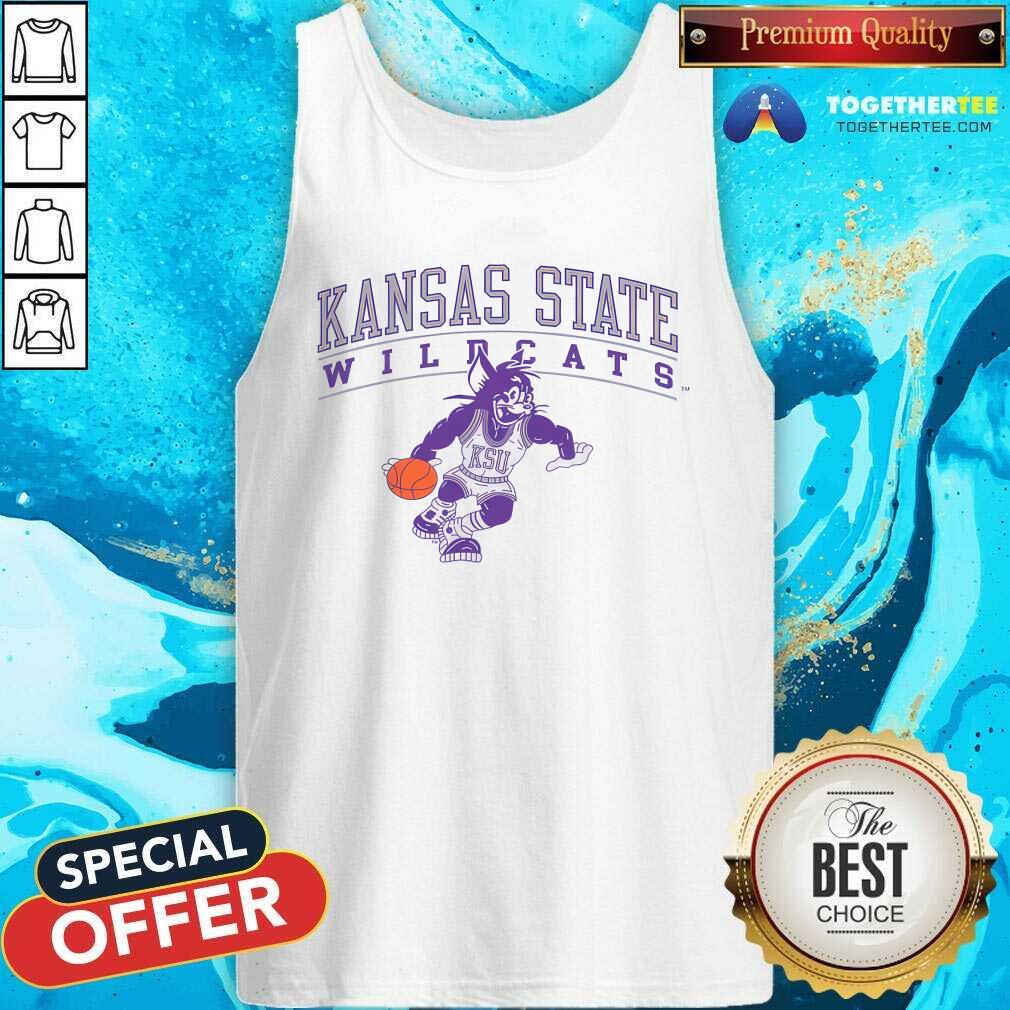 Tom Basketball Kansas State Wildcats Vintage T-shirt - Image 3